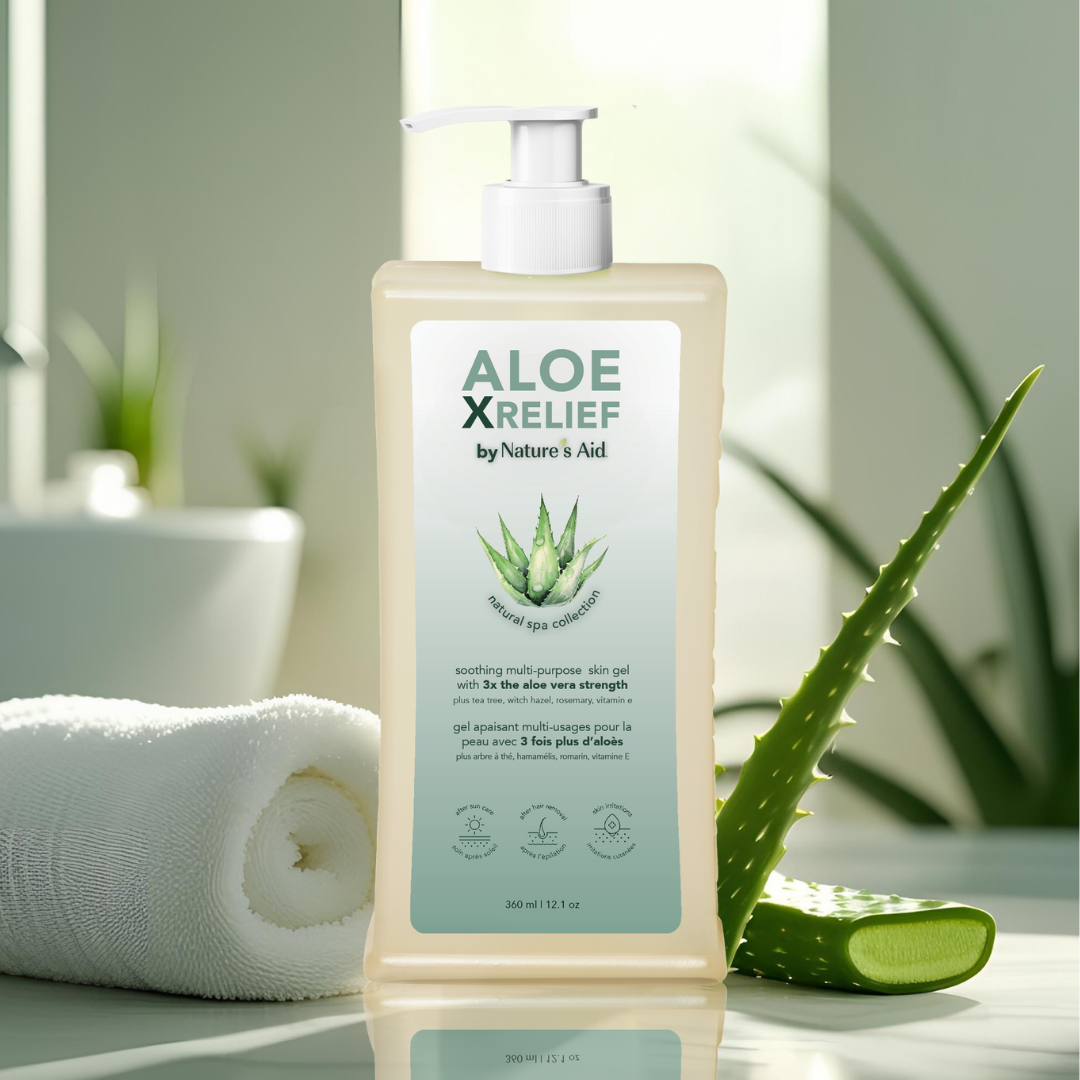 Aloe X Relief Multipurpose Skin Gel by Nature's Aid
