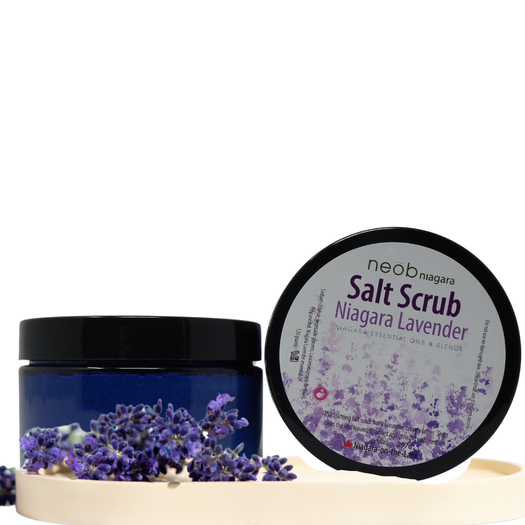 Lavender Salt and Sugar Scrubs (Case of 6)