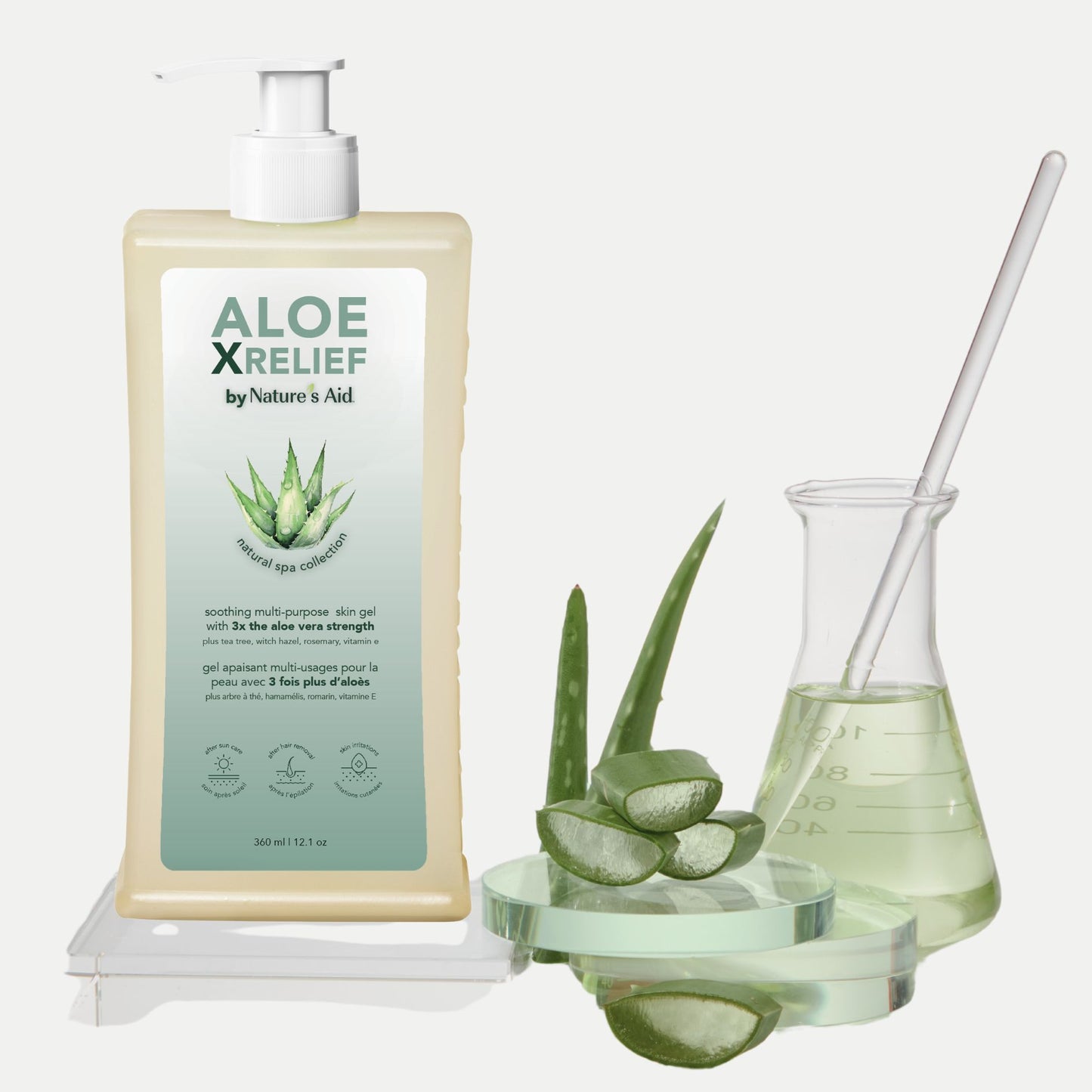 Aloe X Relief – After Sugar & Waxing Recovery Gel (Spa Exclusive)